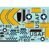 Dynam T-33 Shooting Star F80 Waterslide Decal