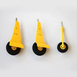 Dynam T-28 Trojan V2 Landing Gear Yellow