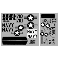 Dynam T-28 Trojan V2 Red Decal