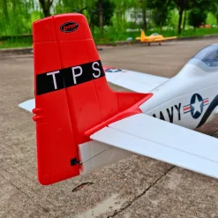 Dynam T-28 Trojan V2 Red 4S RC Warbird Plane 1300mm w/ Flaps