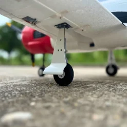 Dynam T-28 Trojan V2 Red 4S RC Warbird Plane 1300mm w/ Flaps