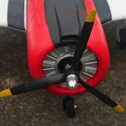 Dynam T-28 Trojan V2 Red 4S RC Warbird Plane 1300mm w/ Flaps