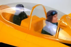 Dynam T-28 Trojan V2 Yellow 4S RC Warbird Plane 1300mm w/ Flaps