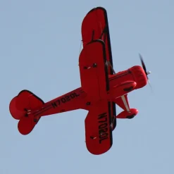 Dynam Waco YMF-5D V2 Red 4S RC Biplane 1300mm 51" Wingspan