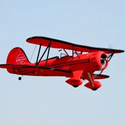 Dynam Waco YMF-5D V2 Red 4S RC Biplane 1300mm 51