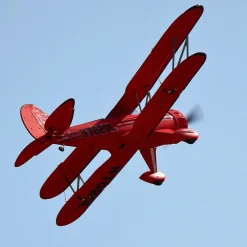Dynam Waco YMF-5D V2 Red 4S RC Biplane 1300mm 51
