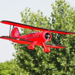 Dynam Waco YMF-5D V2 Red 4S RC Biplane 1300mm 51
