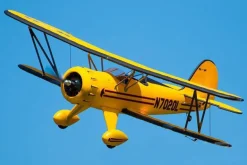 Dynam Waco YMF-5D V2 Yellow 4S RC Biplane 1300mm 51