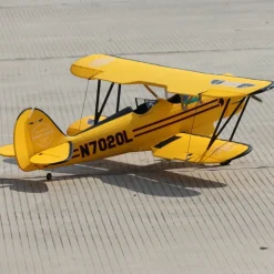 Dynam Waco YMF-5D V2 Yellow 4S RC Biplane 1300mm 51