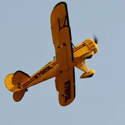 Dynam Waco YMF-5D V2 Yellow 4S RC Biplane 1300mm 51