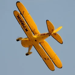 Dynam Waco YMF-5D V2 Yellow 4S RC Biplane 1300mm 51