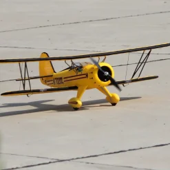 Dynam Waco YMF-5D V2 Yellow 4S RC Biplane 1300mm 51