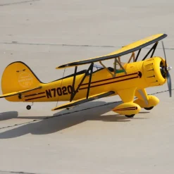 Dynam Waco YMF-5D V2 Yellow 4S RC Biplane 1300mm 51