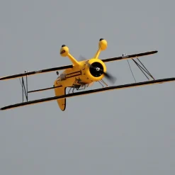 Dynam Waco YMF-5D V2 Yellow 4S RC Biplane 1300mm 51