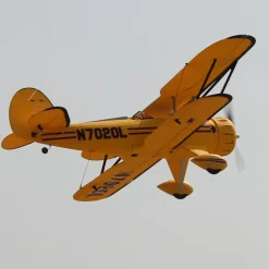 Dynam Waco YMF-5D V2 Yellow 4S RC Biplane 1300mm 51