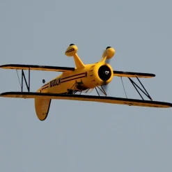 Dynam Waco YMF-5D V2 Yellow 4S RC Biplane 1300mm 51