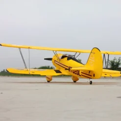 Dynam Waco YMF-5D V2 Yellow 4S RC Biplane 1300mm 51