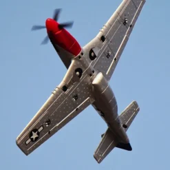 EU/AU/CA Stock Only! Dynam P-51 Mustang V2 Fred Glover RC Warbird Plane 1200mm 47" Wingspan w/ Flaps