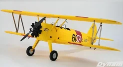 EU/CA Stock Only! Dynam Stearman PT-17 Yellow 4S RC Biplane 1300mm 51
