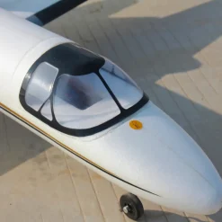EU Stock Only! Dynam Cessna 550 Turbo Jet V2 White 4S Twin 64mm EDF RC Jet w/ Flaps