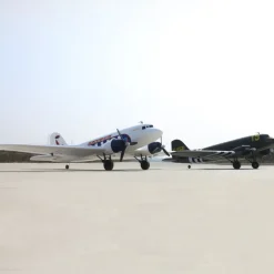 EU Stock Only! Dynam C-47 Skytrain V2 Green RC Warbird Plane 1500mm 59
