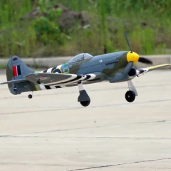 EU Stock Only! Dynam Hawker Tempest V2 4S RC Warbird Plane 1250mm 49