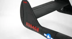 EU Stock Only! Dynam P-61 Black Widow 4S Twin Engine RC Warbird Plane 1500mm w/ Flaps