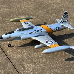 🌟🎉 Exciting New Arrival! Dynam T-33 Shooting Star F80 6S 12-Blade 70mm EDF RC Jet Trainer