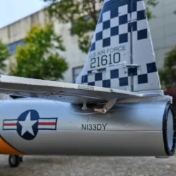 🌟🎉 Exciting New Arrival! Dynam T-33 Shooting Star F80 6S 12-Blade 70mm EDF RC Jet Trainer