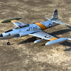 🌟🎉 Exciting New Arrival! Dynam T-33 Shooting Star F80 6S 12-Blade 70mm EDF RC Jet Trainer