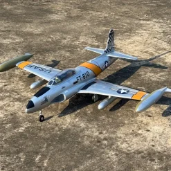 🌟🎉 Exciting New Arrival! Dynam T-33 Shooting Star F80 6S 12-Blade 70mm EDF RC Jet Trainer