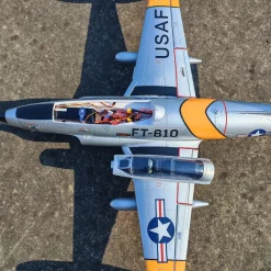 🌟🎉 Exciting New Arrival! Dynam T-33 Shooting Star F80 6S 12-Blade 70mm EDF RC Jet Trainer