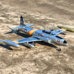 🌟🎉 Exciting New Arrival! Dynam T-33 Shooting Star F80 6S 12-Blade 70mm EDF RC Jet Trainer