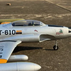🌟🎉 Exciting New Arrival! Dynam T-33 Shooting Star F80 6S 12-Blade 70mm EDF RC Jet Trainer