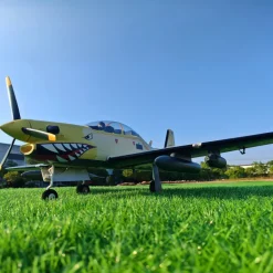 🌟🎉 Exciting New Release! Dynam EMB-312 Tucano 4S RC Scale Plane 1.3m w/ Flaps