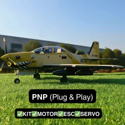🌟🎉 Exciting New Release! Dynam EMB-312 Tucano 4S RC Scale Plane 1.3m w/ Flaps