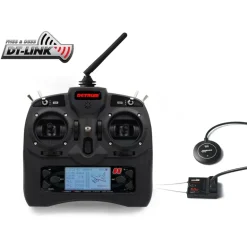 One-Click Return Home Dynam DHC-2 Beaver V2 Red Sea/Land Float Plane SRTF-Pro w/ GAVIN-8CH TX & SR86A-G GPS Autopilot RX