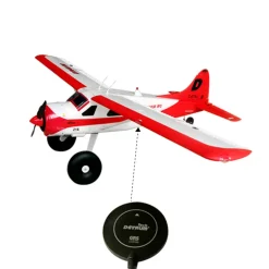 One-Click Return Home Dynam DHC-2 Beaver V2 Red Sea/Land Float Plane SRTF-Pro w/ GAVIN-8CH TX & SR86A-G GPS Autopilot RX