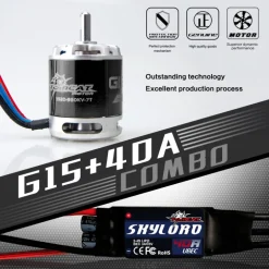 TomCat G15 3520-980KV Motor w/ Skylord 40A ESC Combo Set
