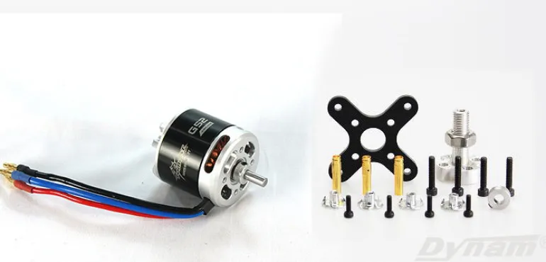 TomCat G52 5025-590KV Outrunner Motor for (52 Glow) Balsa EP Airplane