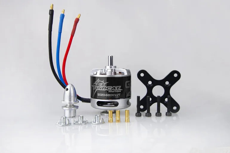 TomCat G46 5020-680KV Outrunner Motor for (46 Glow) Balsa EP Airplane
