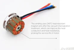 TomCat G32 4320-830KV Outrunner Motor for (32 Glow) Balsa EP Airplane