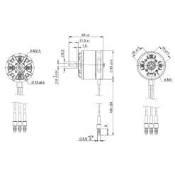 TomCat P4801 3510-KV980 Outrunner Brushless Motor