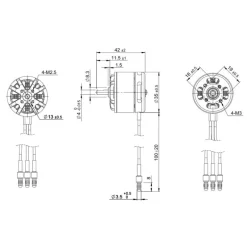 TomCat P4802 3510-KV1080 Outrunner Brushless Motor
