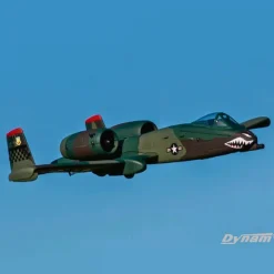 UK/CA Stock Only! Dynam A-10 Thunderbolt II V2 Green 4S Twin 64mm EDF RC Jet