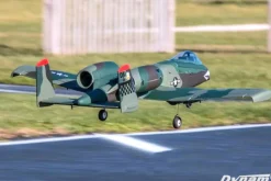 UK/CA Stock Only! Dynam A-10 Thunderbolt II V2 Green 4S Twin 64mm EDF RC Jet