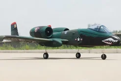 UK/CA Stock Only! Dynam A-10 Thunderbolt II V2 Green 4S Twin 64mm EDF RC Jet