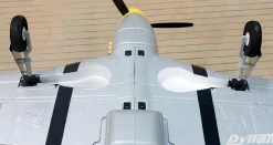 UK Stock Only! Dynam P-51 Mustang V2 Silver RC Warbird Plane 1200mm Wingspan w/ Flaps
