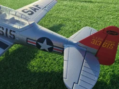 ✨🔄 Upgraded! Dynam AT-6 Texan V3 4S RC Warbird Plane 1400mm Wingspan w/ 3 Flaps