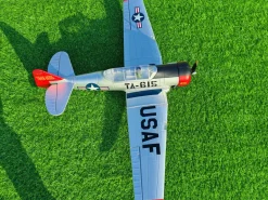 ✨🔄 Upgraded! Dynam AT-6 Texan V3 4S RC Warbird Plane 1400mm Wingspan w/ 3 Flaps